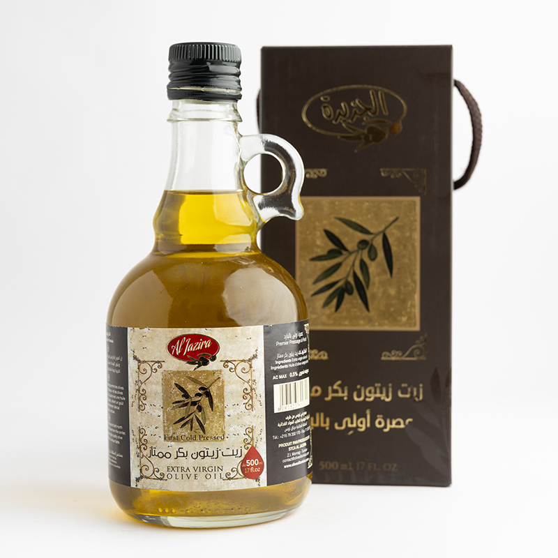 Huile d’olive extra vierge Gallon 500 ml
