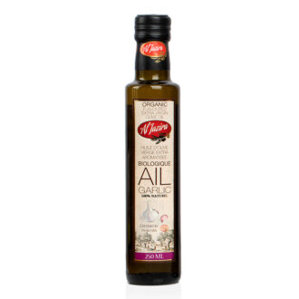Huile d’olive extra vierge Bio -Ail